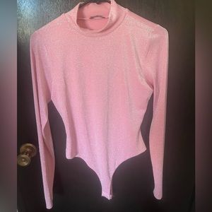 Pink Sparkles Bodysuit